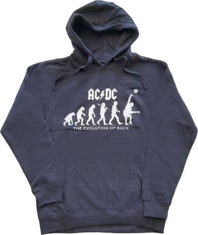 AC/DC - Evolution Of Rock Hoodie/trui - S - Blauw