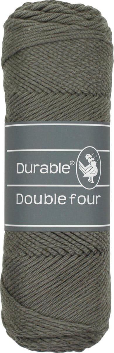 Durable Double Four - 2236 Charcoal - Katoengaren