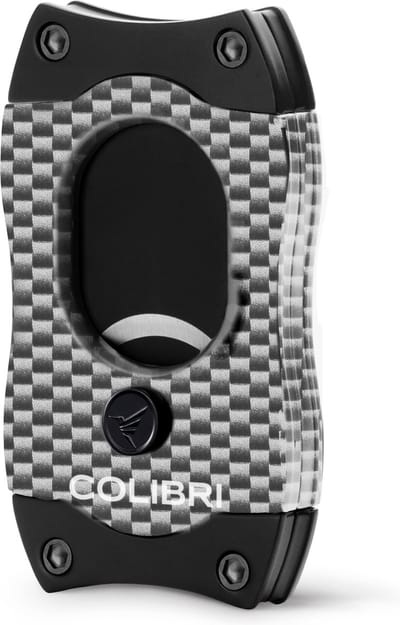 Colibri S-Cut Sigarenknipper - tot 66 Ring Damesmaat - Sigaar Knipper met Anti-kleef Coating - Grijs