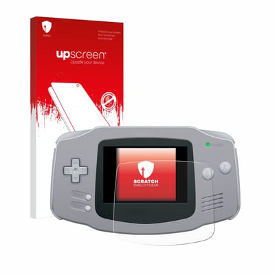 upscreen - Screenprotector voor Nintendo Gameboy Advance GBA - Folie Beschermfolie transparant