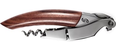 LIGNE W PRESTIGE | LUXE SOMMELIERSMES KURKENTREKKER KERLNERSMES WIJNOPENER AMARANT HOUT