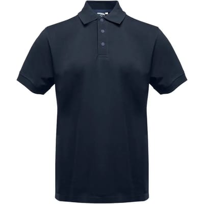Polo met contrasterende knopen Pen Duick