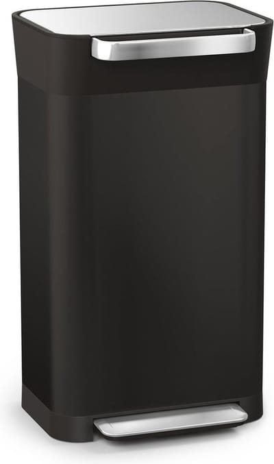Joseph Joseph - Titan Prullenbak 30 liter - Roestvast Staal - Zwart