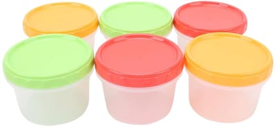 Dailygoods- Vriezercontainers 16 Oz - Herbruikbare Voedselopslagcontainers - Stapelbaar - Vaatwasser/Magnetron Veilig - Duurzaam PP-Materiaal - Veelzijdige Opslagoplossing