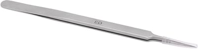 Superfijne Puntige Roestvrijstalen Pincet voor Microscoop en Vingerafdrukonderhoud, Anti-magnetisch en Precisie Gereedschap voor Draadklemming en Hobbyprojecten