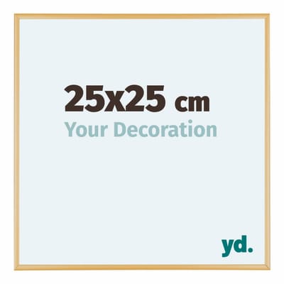 Your Decoration - Fotolijst 25x25 cm - Aluminium - Goud Vintage - Kent