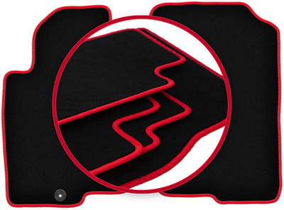 CARLUX-RED automatten voor: Nissan Pathfinder R51 SUV (2005-)