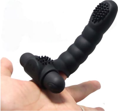 Erodit® Krachtige G-spot Vinger Vibrator - met 10 Vibratiestanden -Vibrerend clitoris stimulator-vibrators voor vrouwen – vibrators voor mannen- seks speeltjes- anaal speeltje- Erotiek voor vrouwen – mannen -