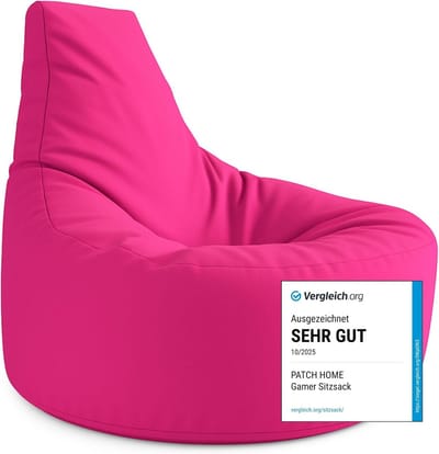Zitzak - Loungekussen Zitkussen - Ontspannen Chillen - Waterafstotend Nylon - Ø 75 cm - Roze