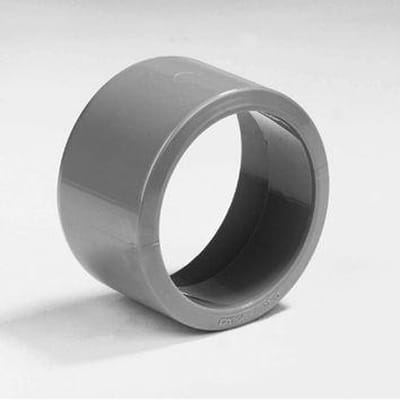 Dyka Inzetverloopring PVC grijs 100 x 50mm