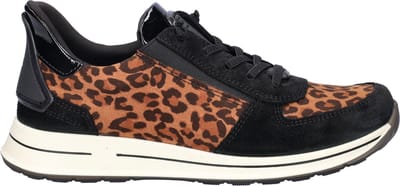 Ara Osaka 2.0 dames sneaker - Leopard - Maat 37