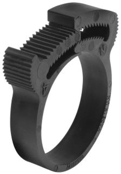Deltafix slangklem kunststof zwart 6 mm 1 st.