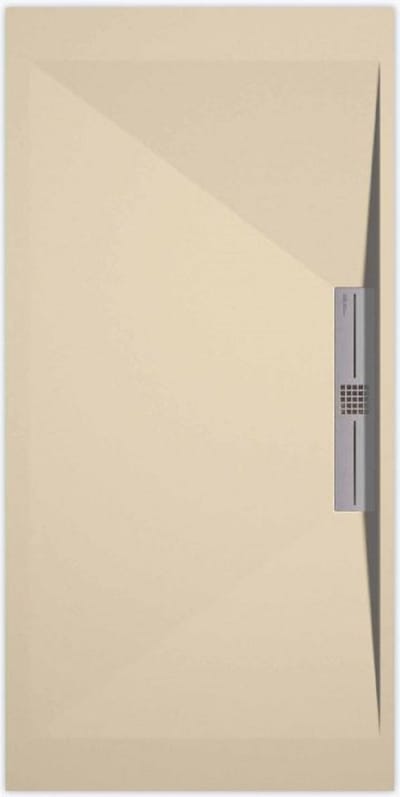 Sanifun douchebak Stone Side Cream Smooth 900 x 700 S