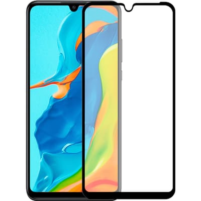 Huawei P30 Lite screenprotector gehard glas Edge to Edge