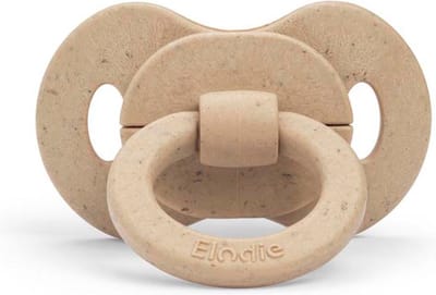 Elodie Mini Bamboe Fopspeen - Fopspeen - Fopspeen 0-6 md - Silicone - Pure Khaki