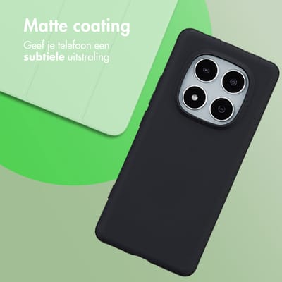 imoshion Hoesje - Geschikt voor Xiaomi Poco X7 - Color Backcover - Zwart