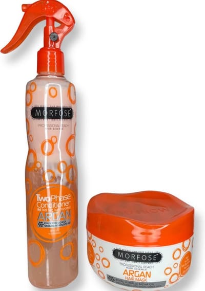 Morfose - Argan Two Phase Conditioner 250 ml & Argan Hair Mask 250 ml