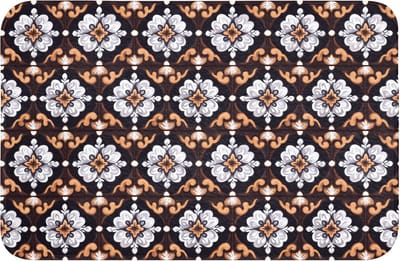 Badmat 60x40 cm - Antislip - traditioneel - Element - Kleurrijk - Badmatten voor badkamer - Badkamermat - Douchemat - Badkamer mat