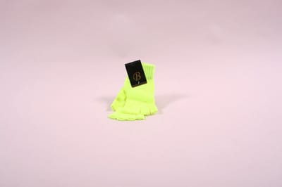 Vingerloze Handschoenen Neon Geel