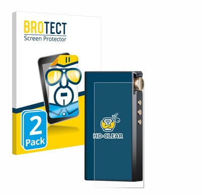 BROTECT - Screenprotector voor Cayin N3-Ultra - Folie Beschermfolie transparant 2 Stuks