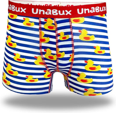 Unabux Boxer BLACK WHITE RABBIT