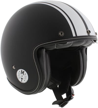 MT Jethelm Le Mans II SV S Speed mat zwart wit S