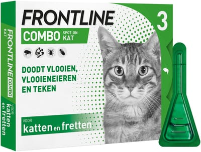 Frontline Combo Kat - 2 x 6 pipetten