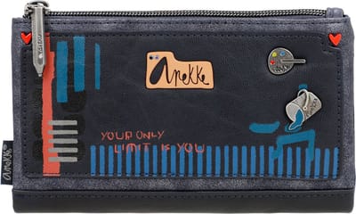 Anekke Portemonnee Contemporary Nagare Flexible Wallet Multicolor Veelkleurig