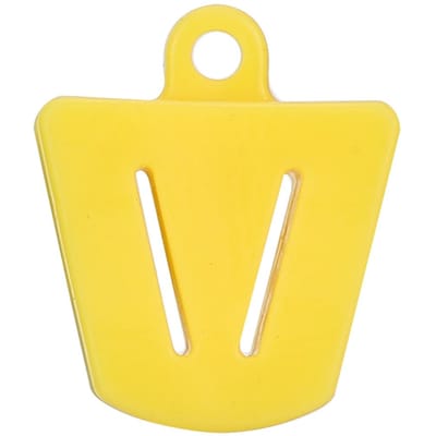 10 stuks Tandheelkundige Mondspreider Interne Steun Tandheelkundige Bijtblok Orthodontische Bijtblokken Klein S yellow