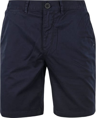 Vanguard - V65 Short Fine Twill Donkerblauw - Heren - Maat 40 - Slim-fit