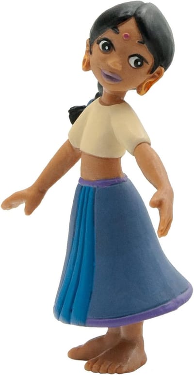 Bullyland 12378 – Speelfiguur en verzamelfiguur Shanti uit Disney – ca. 8 cm – levensecht en detailrijk vormgegeven – ideaal als taartfiguur en klein cadeautje voor kinderen vanaf 3 jaar.