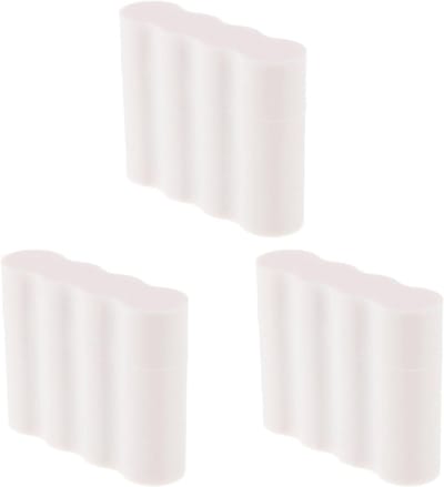 Batterij Opbergkoffer - Accu Houder - Batterijen Organiseren - Bescherming Tegen Weer - 3 Delig - Wit