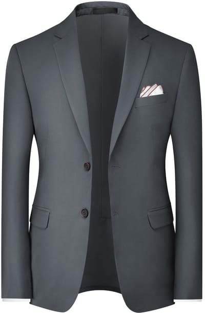 ALLTHEMEN Heren Blazer - Tweeknops Blazer voor Casual Gebruik - XS