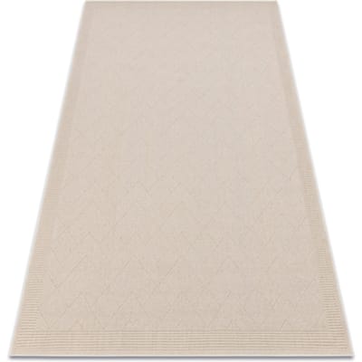 Kleden Rugsx Wollen tapijt VILLA 7636/68200 Zigzag SIZAL, platg 120x170 cm