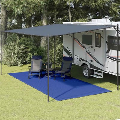 vidaXL - Tenttapijt - 250x500 - cm - blauw