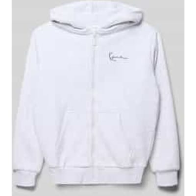 regular fit sweatjack met capuchon