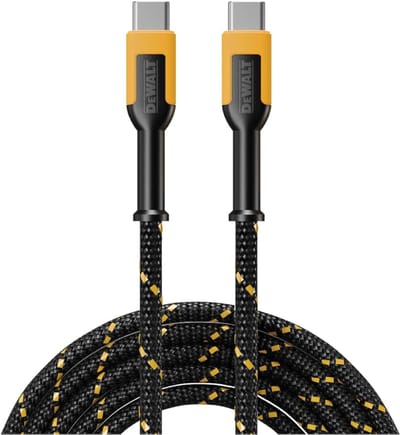 DeWALT 100W USB-C naar USB-C kabel - 183cm