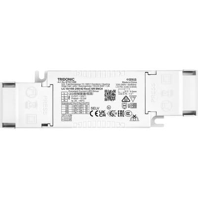 Tridonic LC 10W 150-250mA flexC SR SNC4 LED-driver 10.5 W 0.25 A 24 - 42 V Niet dimbaar 1 stuk(s)