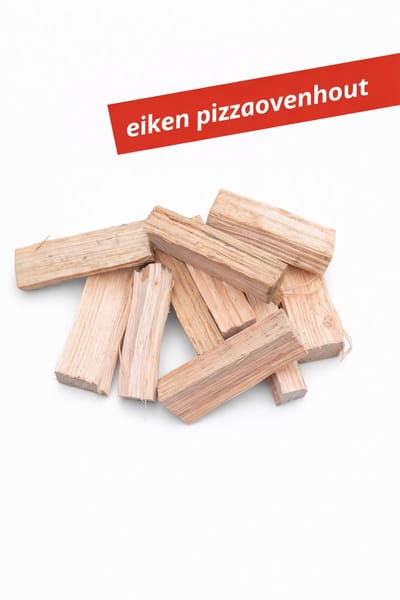 Eiken pizzaoven hout 5 kg circa 13 cm lang