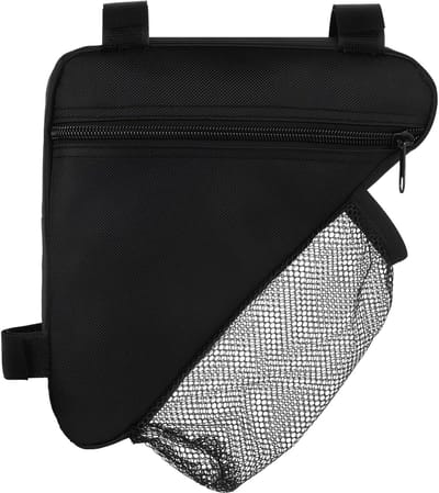 Frametas Fietstas - Driehoek tas - Fietstochten Maken - Waterdicht Polyester - 20 x 20 x 27 cm - Zwart