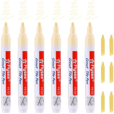Voegenstift Set voor Tegels en Natte Ruimtes - Waterbestendige Voegreparatie Marker