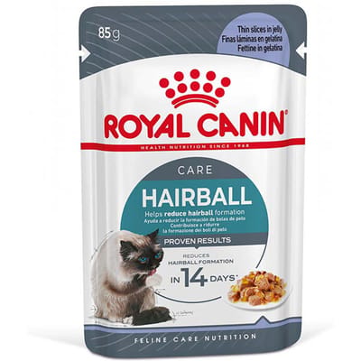 12x85g Royal Canin FCN Hairball Care in gelei nat kattenvoer