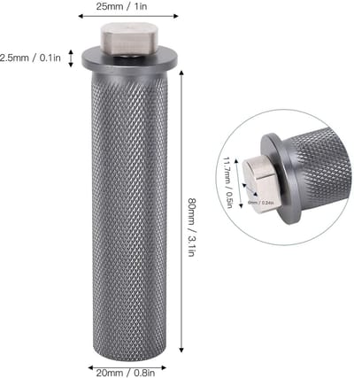Dailygoods- Geleiderail Aluminium - Tafelstop voor Houtbewerking - Set van 2 - Stevige Klemkracht - Optimale Klemdruk - Houtbewerkingstafelstoppers