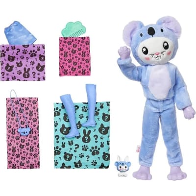 Barbie Cutie Reveal - konijntje als koala Speelpoppen