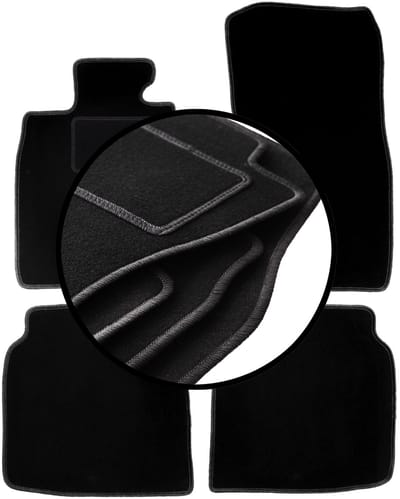 Complete set veloursmatten voor: BMW 7 F02 sedan (2008-2015)