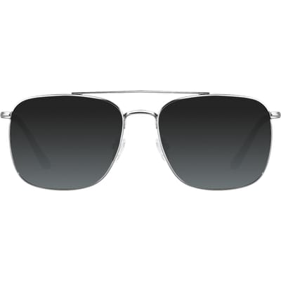 MAXJULI Aviator Zonnebril Bril voor Mannen Dames Vintage Rechthoekig Ontwerp Zon Zonnebril UV400 Bescherming Tinten 8816