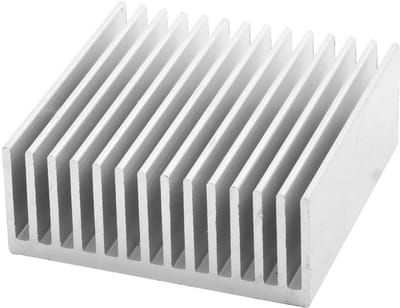 Koellichaam Aluminium 50mm x 50mm x 20mm - Heatsink voor Elektronische Componenten