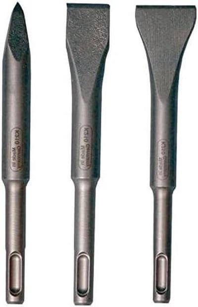 Beitelset 3-delig - Korte beitels - Precisiewerk Uitvoeren - Compact Ontwerp - 140 mm - Metaal