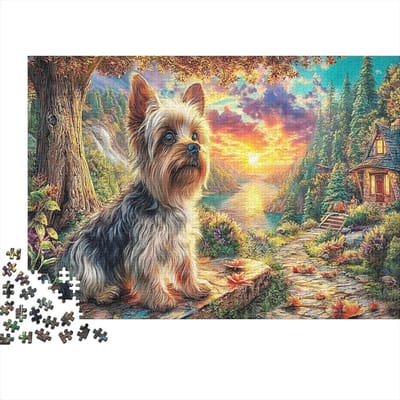 Hondenpuzzel - Legpuzzel Volwassenen - Ontspanning Thuis - Gerecycled Materiaal - 1000 Stukjes - Stijl 2