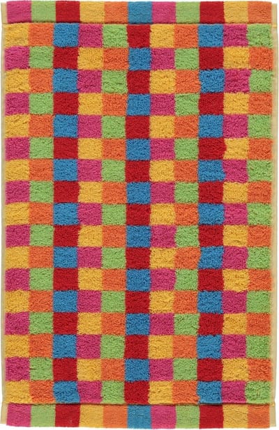 Cawo Lifestyle Karo Gastendoekje - Multi-25 30x50